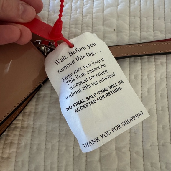 Christian Louboutin Loubitwist beige clutch (new) - Picture 5 of 7